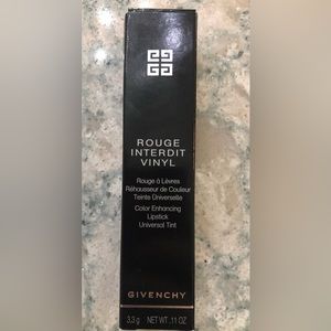 Givenchy Rouge Interdit Vinyl #16 Noir RevElateur Color Enhancing Lipstick
